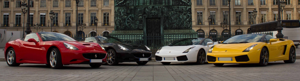 Louer une Ferrari California ou une Lamborghini Gallardo à Paris